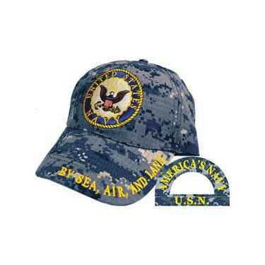 Navy Logo Hat Blue Digital - Indy Army Navy