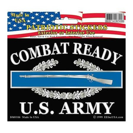 Combat Infantry Army Bumper Sticker