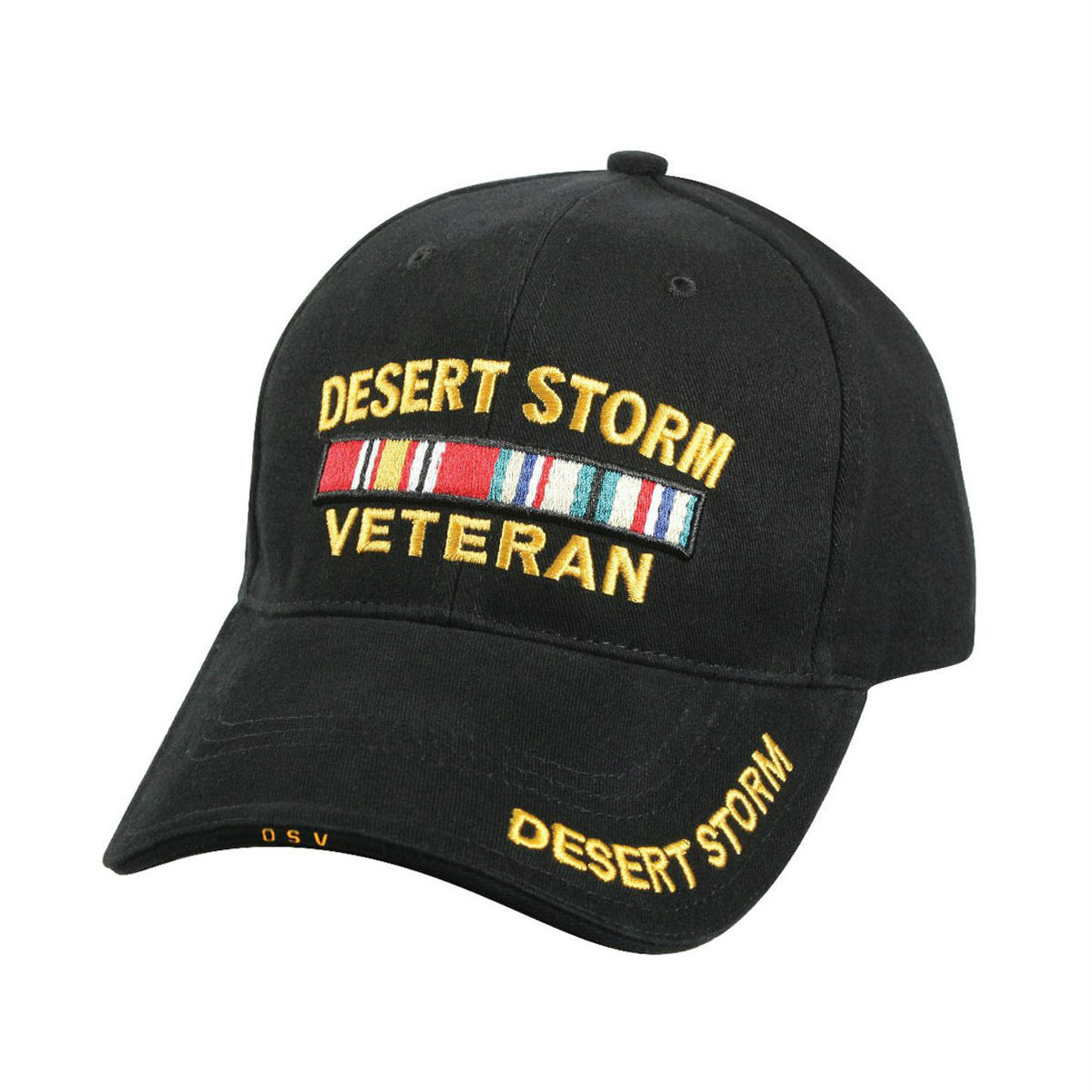 Desert Storm Veteran Hat Black