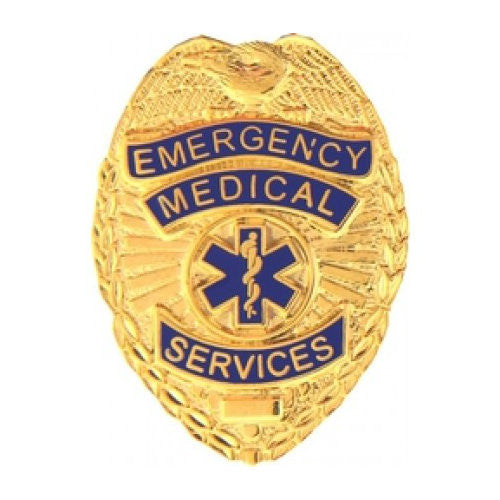 Emergency Medical Services (EMS) Badge Hat Pin (1 1/8 Inch)