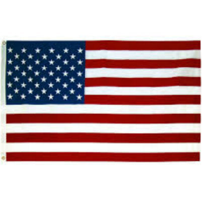 Embroidered US Flag 3' x 5'
