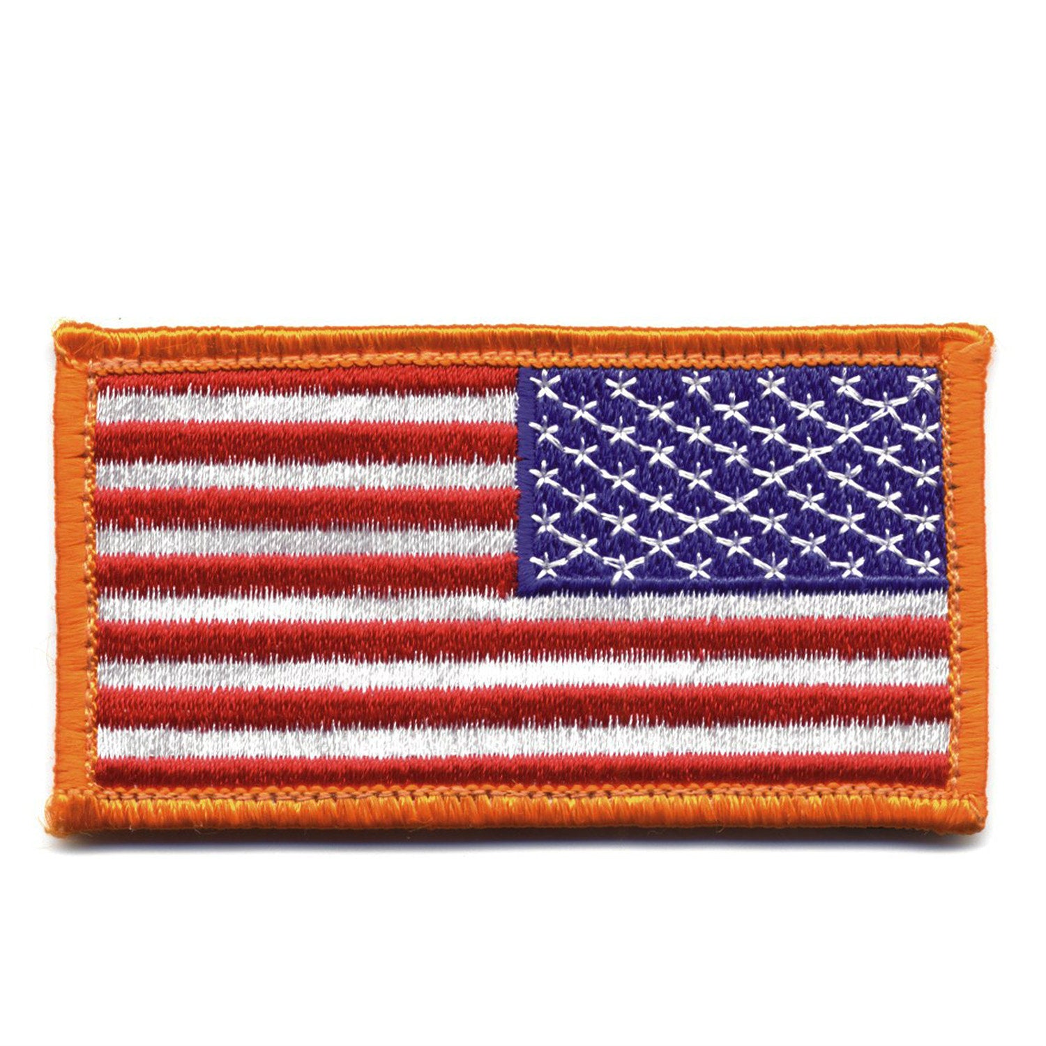 Hook & Loop Reverse American Flag Patch