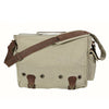 Vintage Canvas Trailblazer Laptop Messenger Shoulder Bag