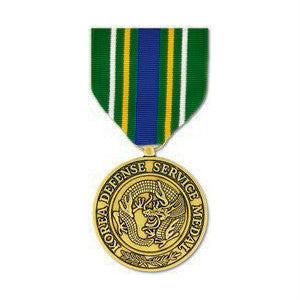 Korean Defense Service Medal Anodized