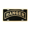 Ranger Tab Metal License Plate