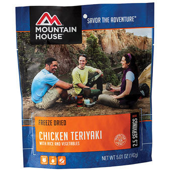 Mountain House Chicken Teriyaki With Rice and Vegetables
