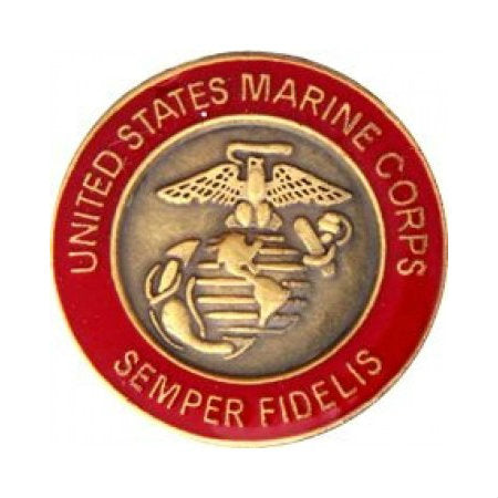 Marines Semper Fidelis Hat Pin (5/8 Inch)