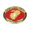 Marines Air Land Sea Hat Pin (1 1/8 Inch)