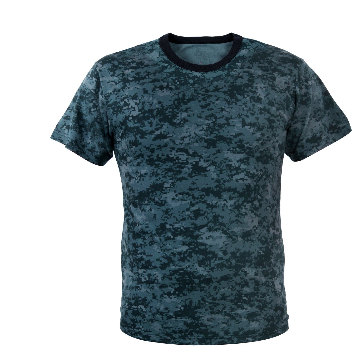 Midnight Blue Digital Camouflage T-Shirt