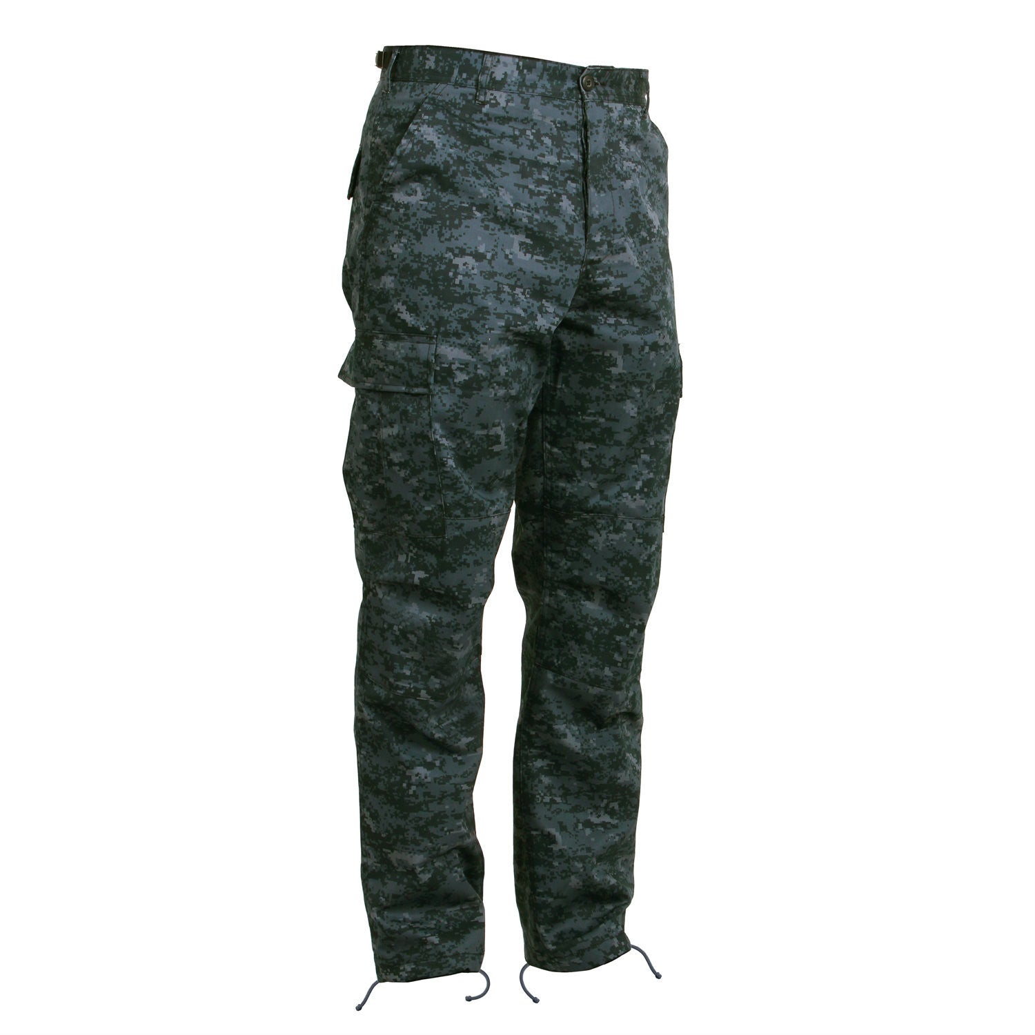 BDU Pants | Tactical Pants For Men | Midnight Blue Digital Camouflage