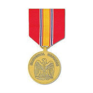 National Defense Medal Anodized - Indy Army Navy