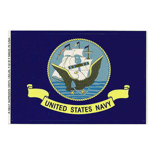Navy Flag Decal - Indy Army Navy