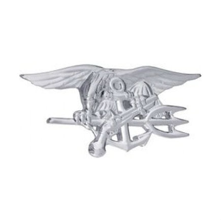 Seal Badge Silver (2 3/4 Inch)