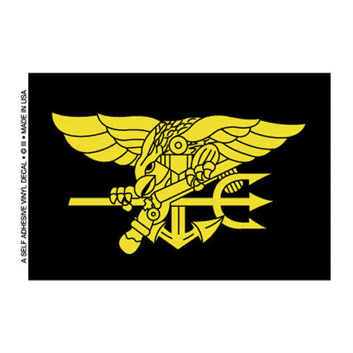 Navy Seals Logo Flag Decal - Indy Army Navy