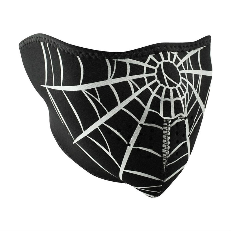 Neoprene Half Mask Spider Web - Indy Army Navy