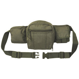 oleader NWT Military Army Bag Assault Pack. brown fanny pack SF8