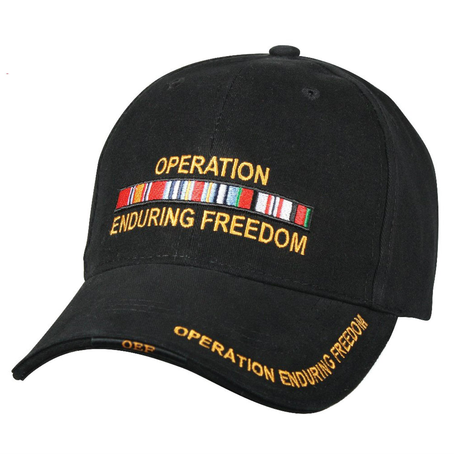 Embroidered Operation Enduring Freedom Hat Black