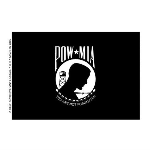 POW / MIA Flag Decal