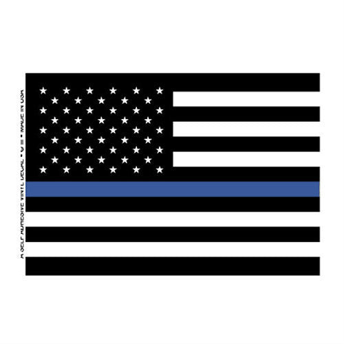Police Mourning Decal
