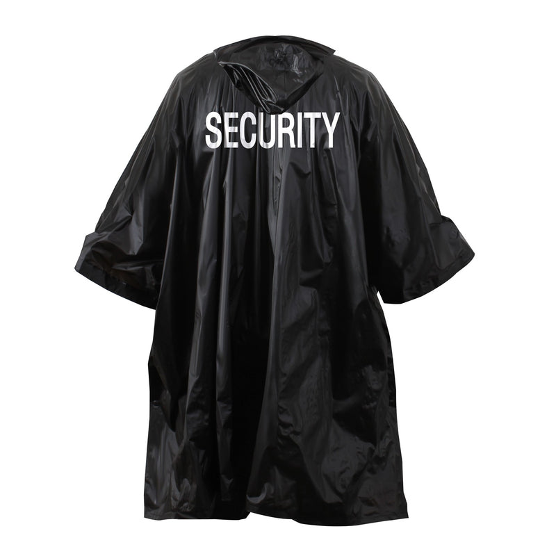 Poncho Security Imprint Black