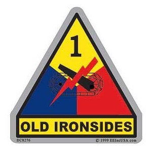 Prism 1st Armored Division Decal