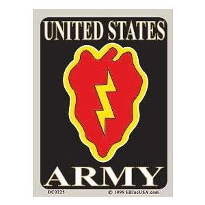 Prism Army 25th Infantry Division Decal