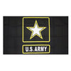 Embroidered Army With Star Flag 3'x5'