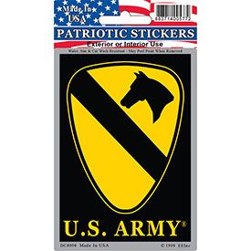 Shiny Army 1st Cavalry Decal