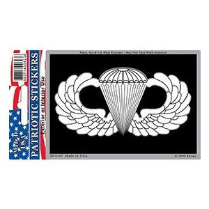 Shiny Army Paratrooper Wing Decal