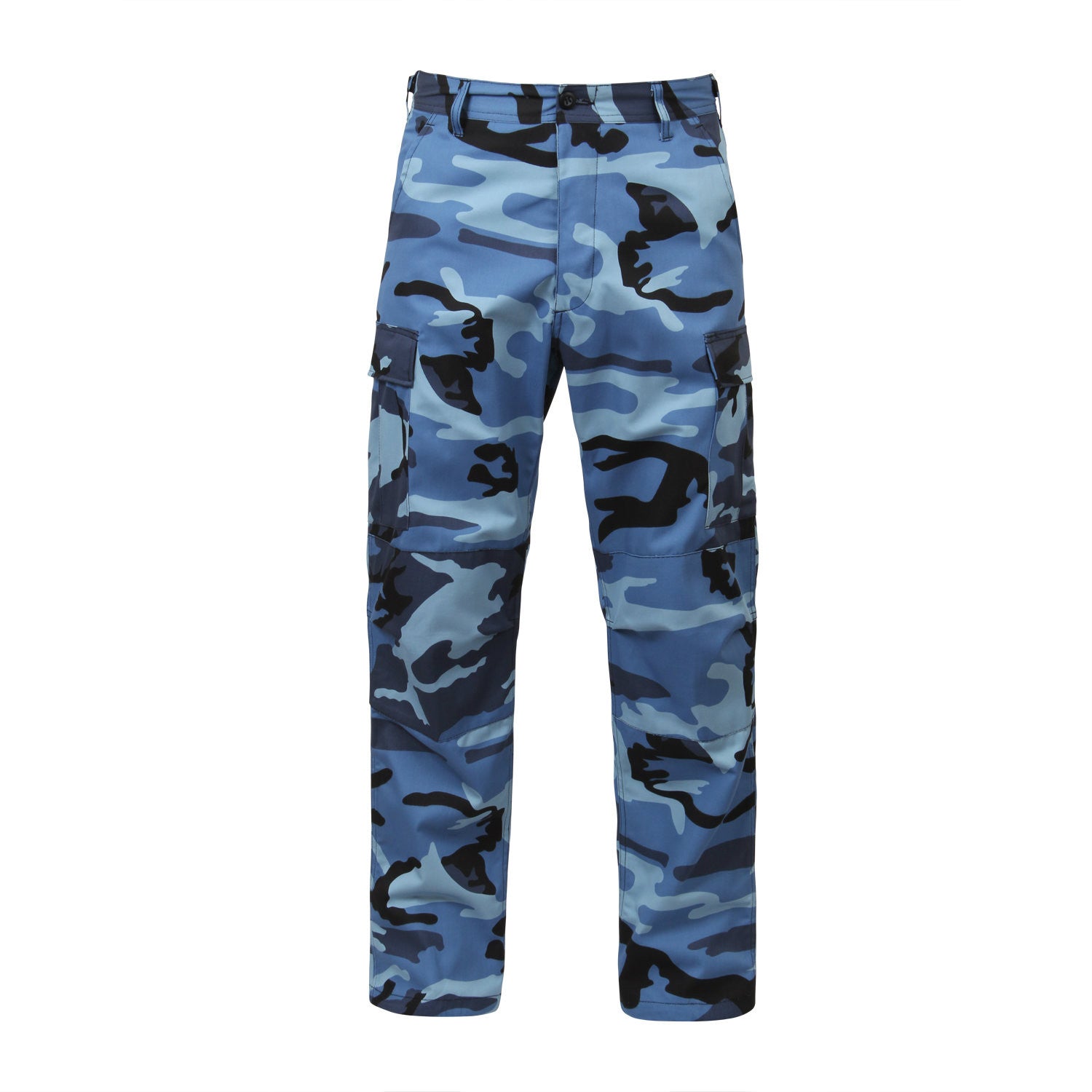 Army Universe Sky Blue Camo Tactical Camouflage Military BDU Cargo