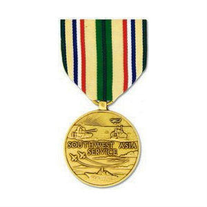 Southwest Asia Service Medal Anodized