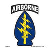 Special Forces Airborne Tab Decal