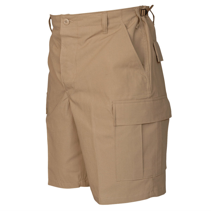 Tru Spec Khaki Rip Stop BDU Shorts