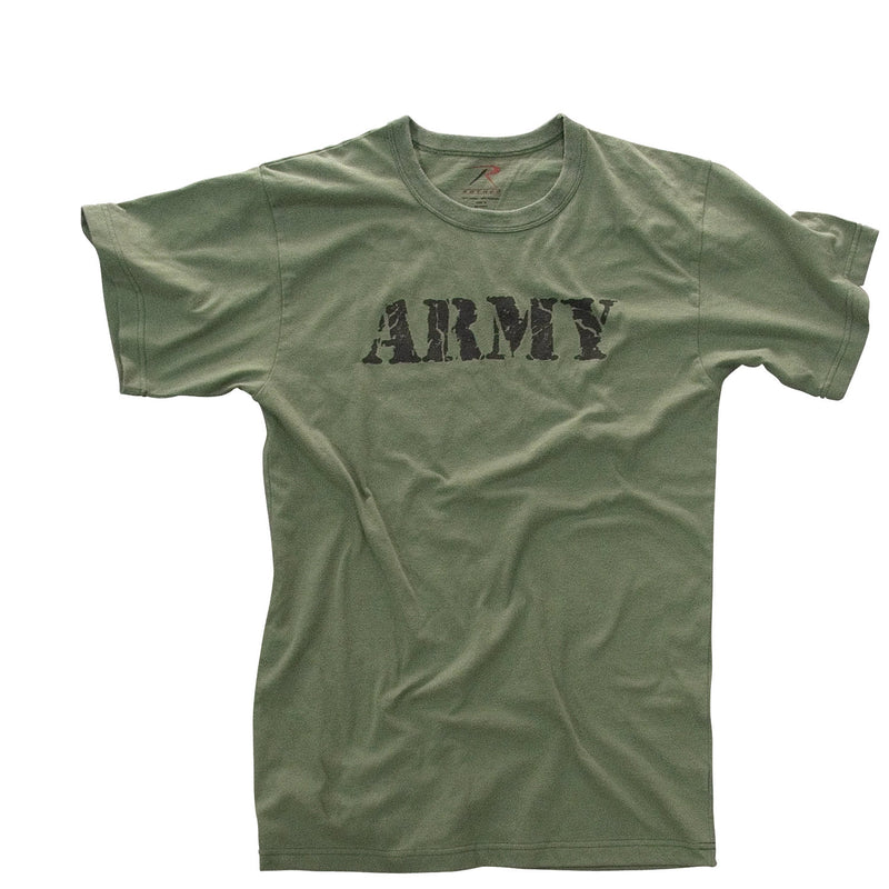 Vintage Army T-Shirt Olive Drab