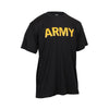 Wicking Army PT T-Shirt Black / Yellow - Indy Army Navy
